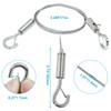 Rierdge 4 Pack 1m x 1.5mm Adjustable Picture Hanging Wire
