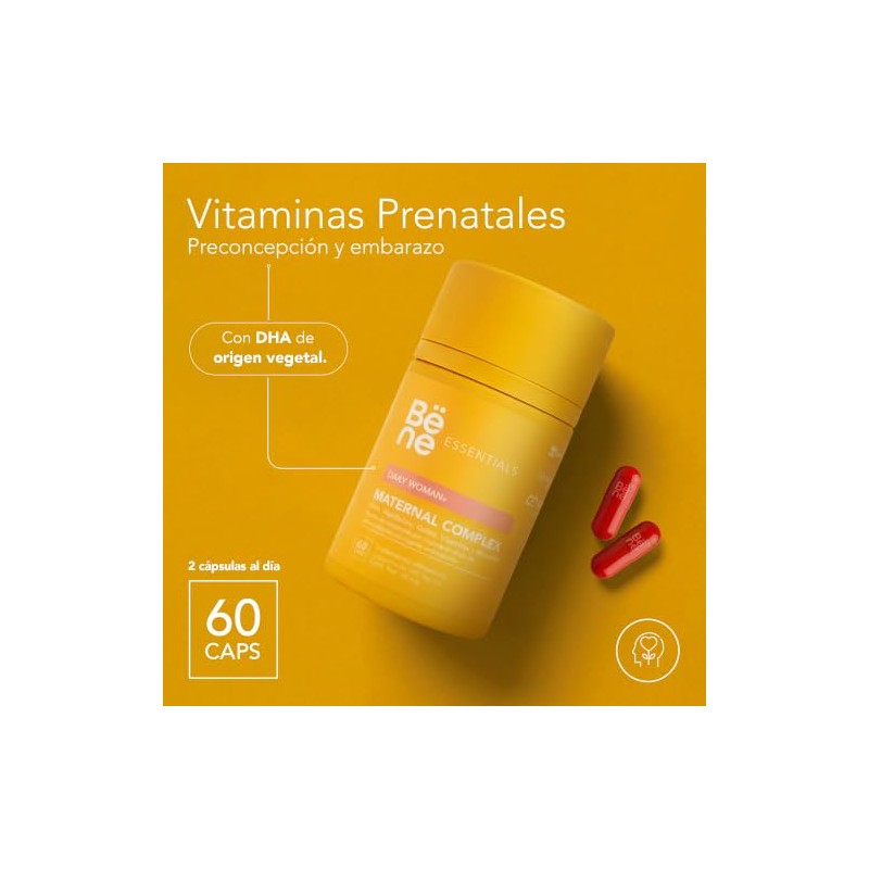 B?ne Add Life, Vitaminas Prenatales Suplemento para Mujeres 60 C?psulas