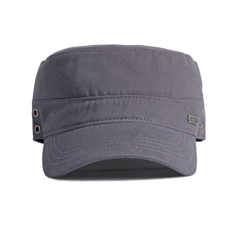 Lovechic Men's Work Cap, Solid Color, Cotton, Stylish, Spring, Summer,