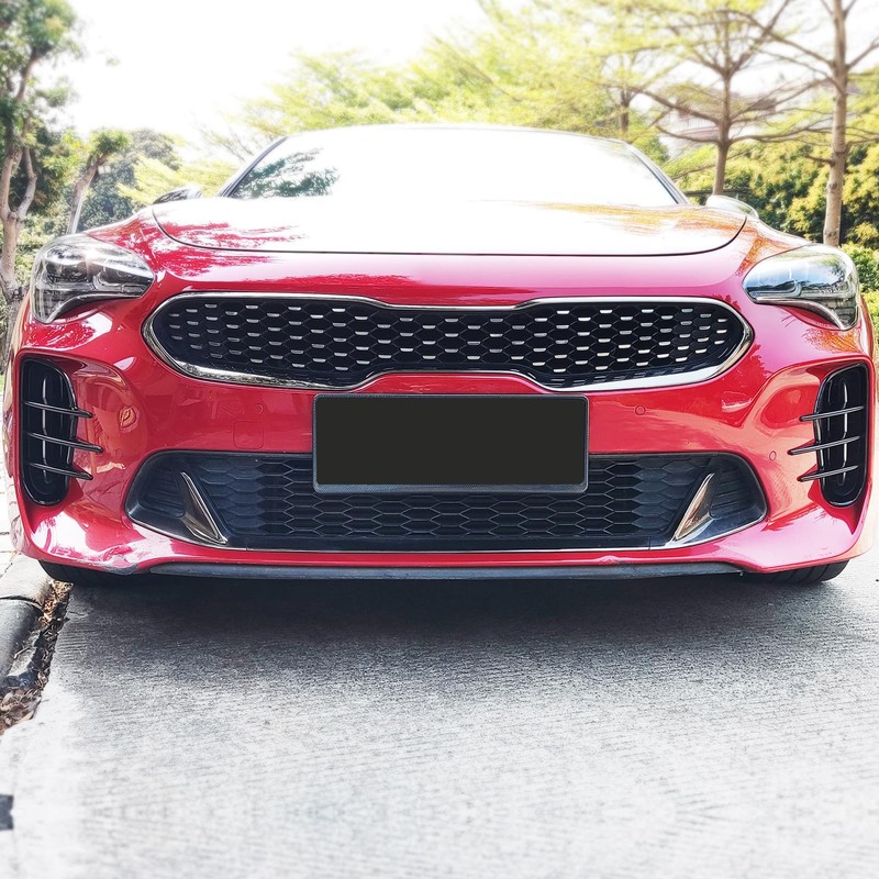 YOUTOOCAR 2PCS Front Fog Light Trim Covers Compatible with Kia