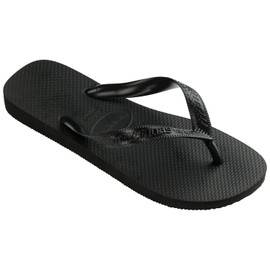 Havaianas Men's Top Flip Flop,Black,45/46 BR/13 M US