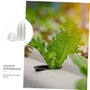 Levemolo 50pcs Transparent Hydroponic Plant Moisturizing Lids Insulation Covers for