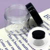 Empty cosmetic bottle black cap cream container 20g / 화장품공병 블랙캡 크림용기 20g
