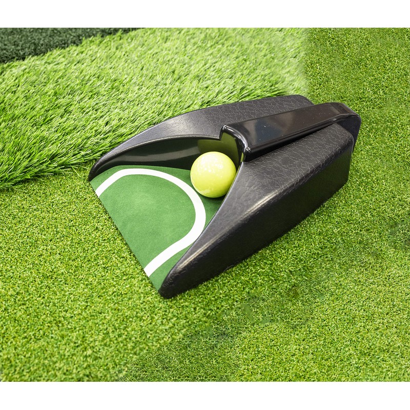 Longridge Black Auto Putt Golf Ball Returner - Schwarz