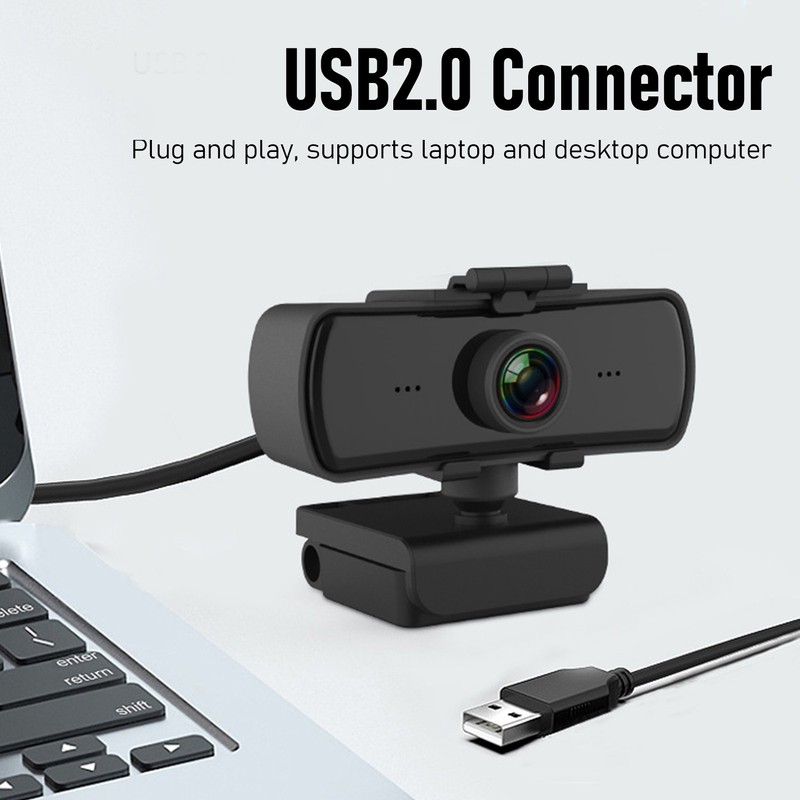 HD Computer Camera USB Desktop Webcam Fixed Focus Network Camera