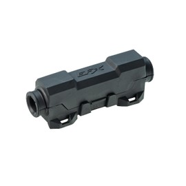 Scosche EFX Delta DFB8WP Compact Weatherproof 12V Power Fuse Block - Dual Mini ANL Fuse Block 8/10 Gauge in 8/10 Gauge Out - Amplifier Distribution Block Splitter for Car Audio, ATV and Marine Amp