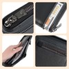 AegatarLue Men Wallet PU Leather Wallets with Multiple Credit Card