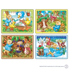 Peter Rabbit™ 4-in-a-box Puzzles