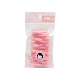 Abe Tangle Hair Roll Mini Light Pink 6P-WFGJEP1 / 에이브 탱글 헤어롤 미니 연핑크6P-WFGJEP1