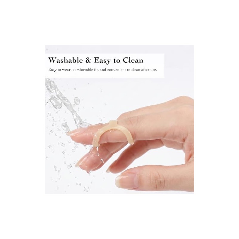 14Pcs Oval 8 Finger Splint Set Waterproof Trigger Finger Stabilizer