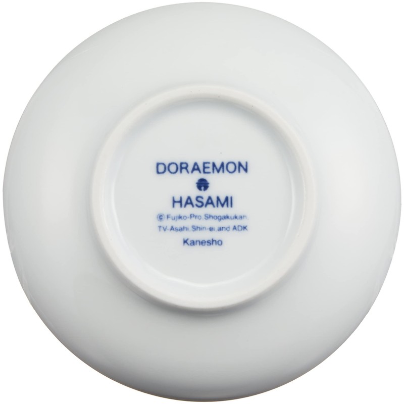 Kaneshotouki 009176 Doraemon Hasami Ware Plate, Small Plate, Diameter 3.9