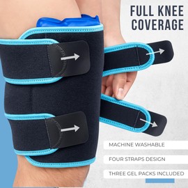 Gel Knee Ice Pack (Blue)