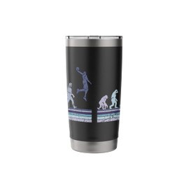 Basketball Sports Evolution for BBall Lovers Dunk Stainless Steel Insulated Tumbler