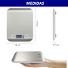 CHIC-FANTASY Báscula de Cocina Digital Multi Escala (Oz, ml, gr)