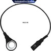 Automotive-leader 2Pcs 40614-08 40615-08 Front&Rear ABS Wheel Speed Sensor Replacement
