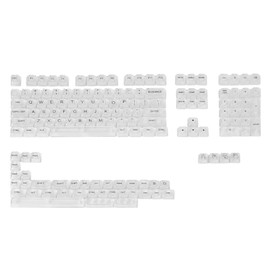 Redragon A135 Crystal KeyCaps, 147 Keys Standard Doubleshot PBT Keycap Set, OSA Profile, US (ANSI) Layout, Compatible with Most Mechanical Keyboards and Optical Keyboards, Keycap Puller Included
