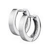 NKlaus 4786 Pair of 925 Sterling Silver Hinged Hoop Earrings