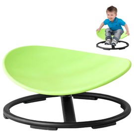 Sit and Spin Spinning Chair for Kids,Kids Swivel Sensory Chair,Sensory Spin Chair Seat Activity Toy for Kids,Training Body Coordination,Metal Base Non-Slip Wobble Chair Sitting Comfortably