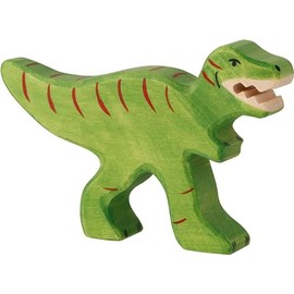 Holztiger Tyrannosaurus Rex Wooden Figure