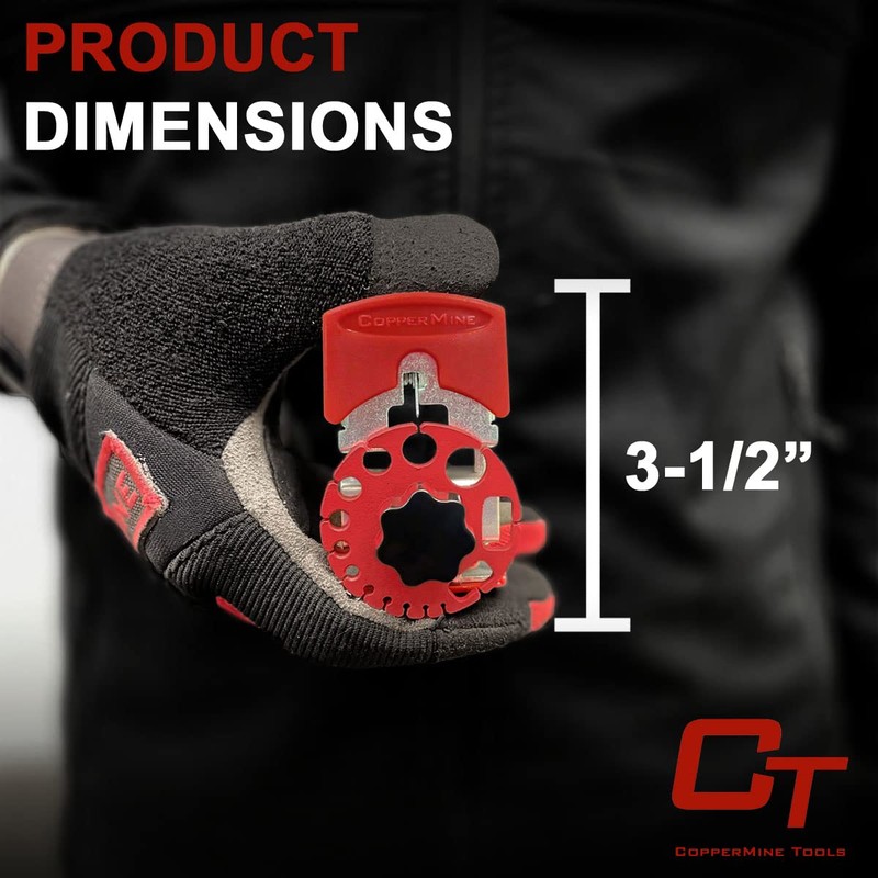 COPPERMINE Handheld Manual Wire Stripping Machine – Compact & Portable,