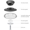2 Pcs Pot Lid Knob, Universal Replacement Pan Lid Cover