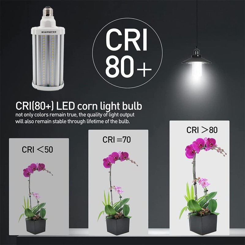 54W LED Corn Light Bulb Super Bright (400 Watt Equivalent)7020High