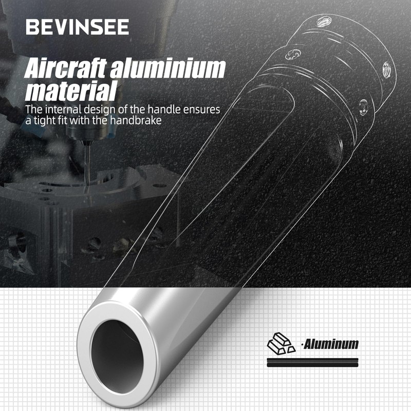 Bevinsee Handbrake Handle Cover Handle Lever Compatible with E36 E46