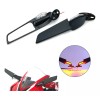 BOBOJIIIER Espejo Retrovisor Con Luz De Giro Led, 2 Piezas