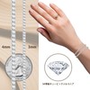 KRKC & CO Unisex Tennis Bracelet, 925 Silver, 0.1/0.11/0.16/0.2 in