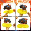 9Pcs Truck Birthday Decorations Truck Honeycomb Centerpieces Monster Truck Table