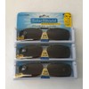 3 Solar Shield Clip-on Polarized Sunglasses Size 56 rec A