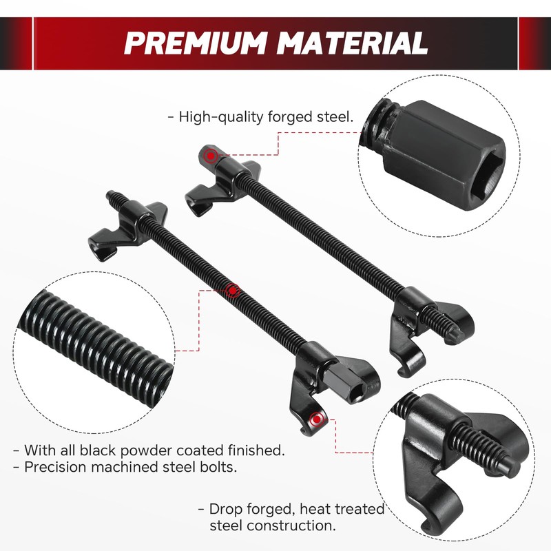 weyleity 14" Coil Spring Compressor Tool | Heavy Duty Suspension