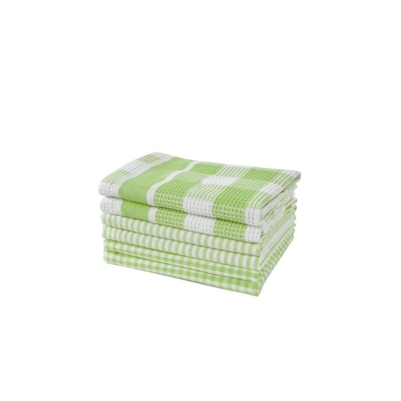 LANE LINEN Premium Cotton Kitchen Dish Towels - 6 Pack