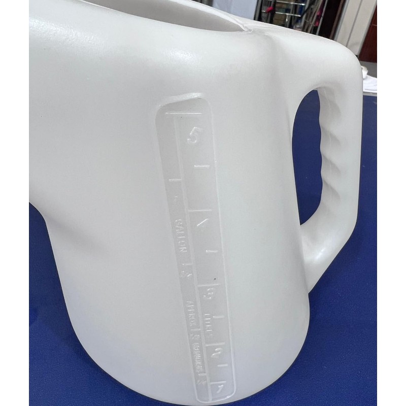 5 Litre Tapered Measuring Jug Easy Pouring Jug with Measurements