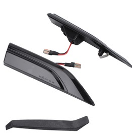 2Pcs Car Side Marker Light Smoky Color LED Fender Indicator 7E0949101 for T6 Transporter