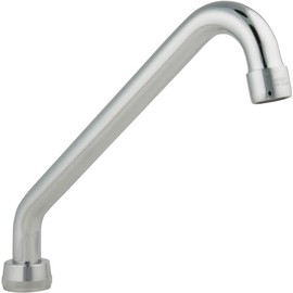 Master Plumber .184, Faucet Spout Assembly Waltec OEM 176363; Fits 1970-1977-8'' - Chrome