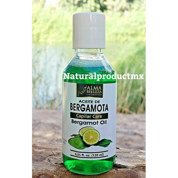 Aceite de Bergamota ✅ Pure Natural Bergamot Capilar Care 120 ml by Plantimex