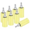 uxcell 8Pcs Slide Gate Guide Roller, 3" Nylon Rollers Gate