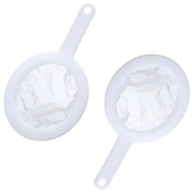 Separation Net, Filter, Mesh Filter, Mizin Connet, Separation Tool, Filtration Tool, Dense Net, Reusable, Easy Storage, Easy to Clean, Non-slip Handle, 100 Mesh, Pack of 2