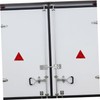 Baluue 10pcs Reflective Triangle Warning Signs for Trucks Emergency Safety