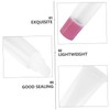 Baluue 50pcs Clear Squeeze Tubes for Lip Gloss Reusable Travel