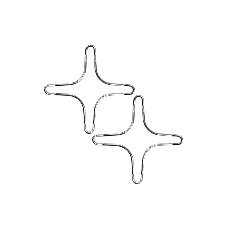 ALGOMAS® 2 Pack Gas Cooker Reducer Universal Adapter 13cm Sturdy