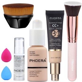 Hilareco- ➤【Crema CC+ PHOERA:】- es una base de cobertura total, un suero hidratante antienvejecimiento, un protector solar físico de amplio espectro, un corrector de color iluminador, una base con aca