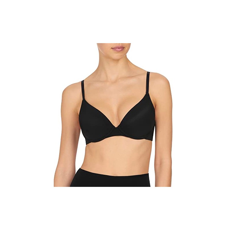 Natori Women's Minimal Convertible Push-up (Black, 32C)