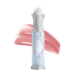Flower Knows Shell's Jewel Nourishing Lip Glaze,Hydrating Lip Gloss with Hyaluronic,Moisturizing Plumping Oil,Non-Sticky Formula,0.16 fl.oz(P04 Seafoam Glow)