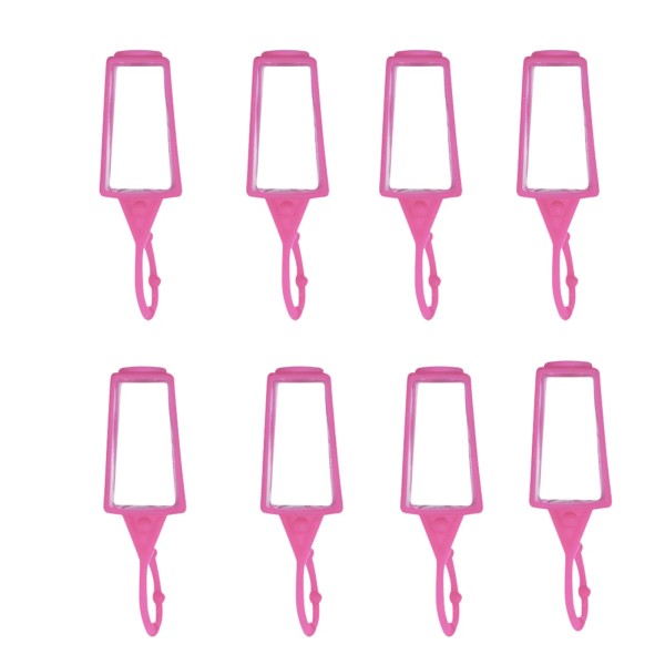 By The Clique 8 Sturdy Silicone Sleeve Holders for 29ml