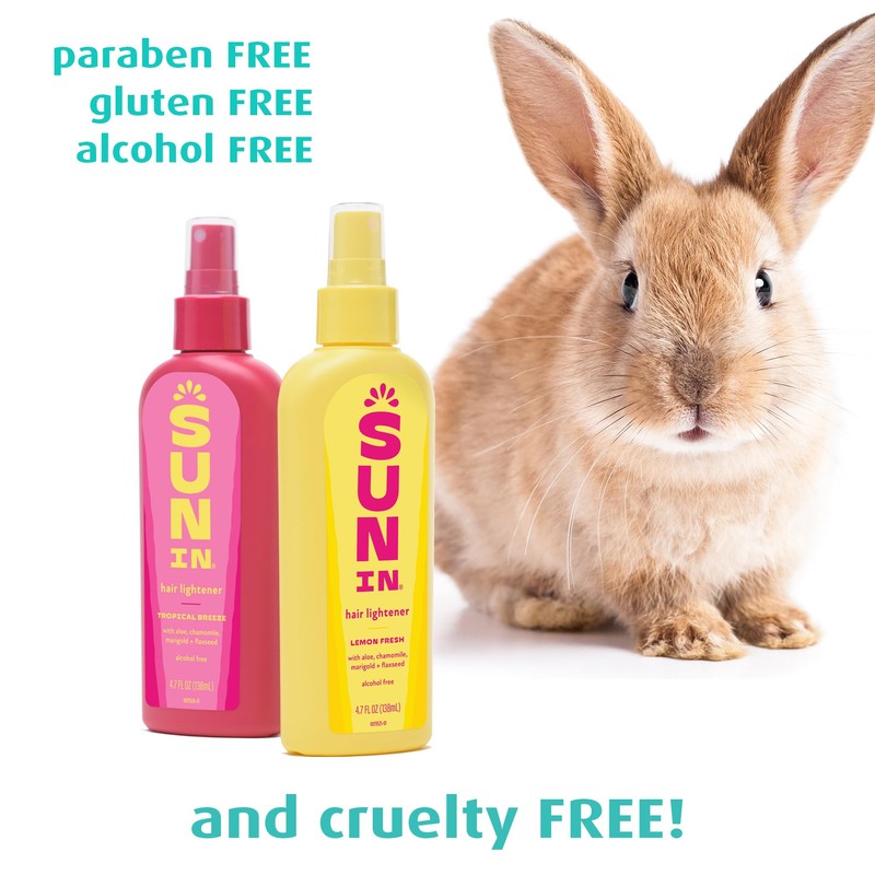 Sun In Hair Lightener Tropical Breeze, Alcohol-Free with Aloe, Chamomile
