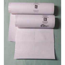 20 Yards Brodart Fold-On Book Jacket Covers Combo Pack - Two 10 Yard Rolls (10 & 12 inch) - Center-Loading, Clear Mylar, Adjustable