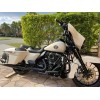 Custom METAL Harley CVO Tank Emblems ALL Black (set of