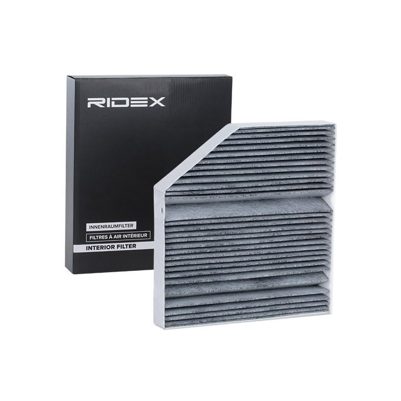 RIDEX Cabin Air Filter Activated Carbon, suspended filter (HEPA) 424I0423